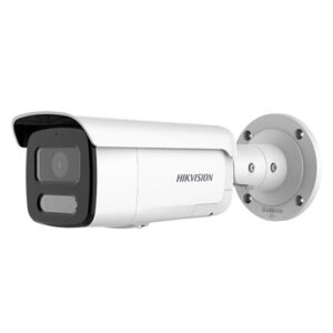 Hikvision DS-2CD2T47G2-LSU/SL 4 MP ColorVu Strobe Light and Audible Warning Fixed Bullet IP Camera