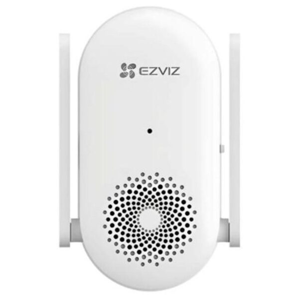 EZVIZ CH1 Smart Wi-Fi Chime for Battery Video Doorbells – 20 Ringtones, Wi-Fi Signal Booster