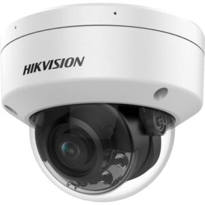 Hikvision 8 MP Smart Hybrid Light with ColorVu Fixed Mini Dome Network Camera DS-2CD2187G2H-LISU