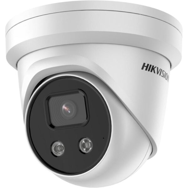Hikvision 6 MP AcuSense Strobe Light and Audible Warning Camera Turret DS-2CD2366G2-ISU/SL