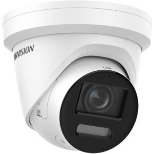 Hikvision 8 MP ColorVu Strobe Light and Audible Warning Fixed Turret IP Camera DS-2CD2387G2-LSU/SL