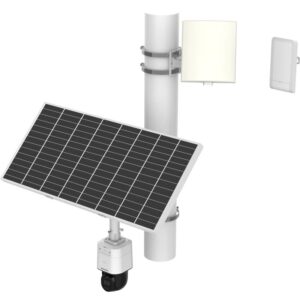 Hikvision DS-2XS3Q47G1-LDW(H)/C18S40 4MP ColorVu Solar-powered Security Camera PT kit