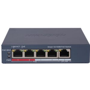 Hikvision DS-3E1105P-EI 4 Port Smart POE Switch