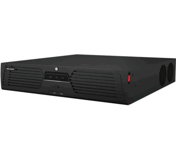 Hikvision DS-9664NI-M8 64ch M-Series NVR, 400Mbps, 8K, VGA/HDMI, 8 Bay, 3RU