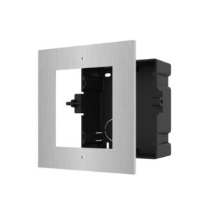 Hikvision Gen2 DS-KD-ACF1/S Video Intercom Flush Mount Housing – 1 Module Stainless Steel