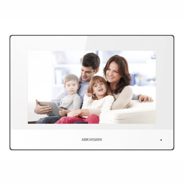 Hikvision DS-KH6320-WTE1 Gen2 Video Intercom 7-Inch Touch Screen Indoor Room Station with Wifi - Image 3