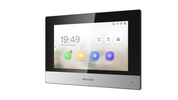 Hikvision DS-KH6320Y-WTE2 Gen2 2WIRE Video Intercom 7-Inch Touch Screen Indoor Room Station WIFI - Image 3