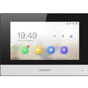 Hikvision DS-KH6320Y-WTE2 Gen2 2WIRE Video Intercom 7-Inch Touch Screen Indoor Room Station WIFI