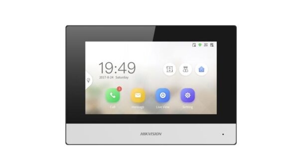 Hikvision DS-KH6320Y-WTE2 Gen2 2WIRE Video Intercom 7-Inch Touch Screen Indoor Room Station WIFI