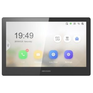 Hikvision Gen2 DS-KH8520-WTE1 Video Intercom 10-Inch Touch Screen Indoor Room Station