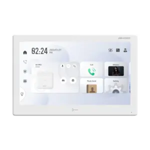 Hikvision DS-KH9510-WTE1 2nd Gen IP Intercom, 10″ Android Control Room Station White