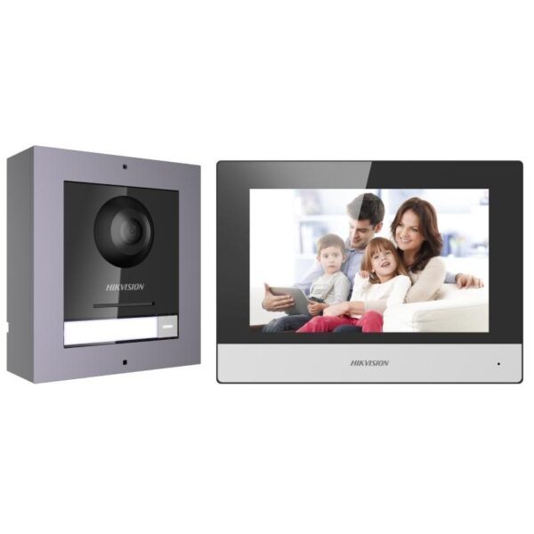 Hikvision Intercom DS-KIS602(B) 2mp Kit, KD8003-IME1, KH6320 + POE SWITCH - Image 3