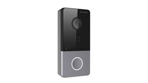 Hikvision DS-KV6113-WPE1 2nd Gen IP Villa Door Station, 1 Button, 2MP, 12VDC/POE, Wi-Fi, Mifare - Image 3