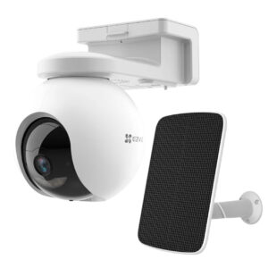 EZVIZ HB8 Kit 4MP Battery-Powered Pan & Tilt Wi-Fi Camera with Solar Panel