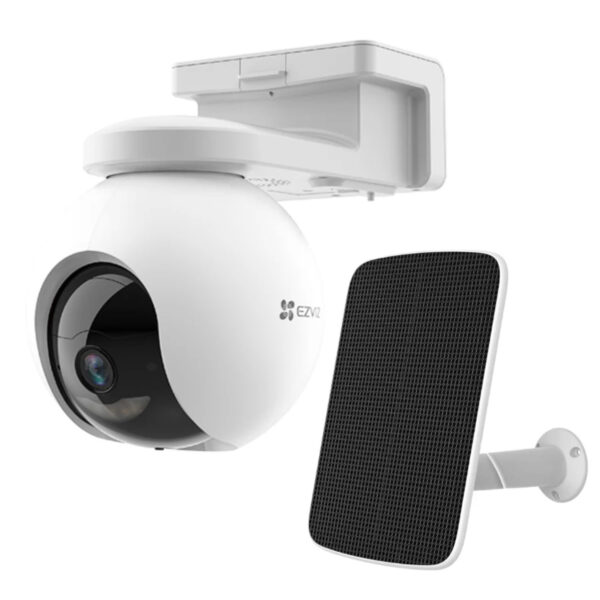 EZVIZ HB8 Kit 4MP Battery-Powered Pan & Tilt Wi-Fi Camera with Solar Panel