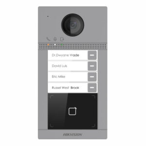 Hikvision DS-KV8413-WME1 Gen2 Intercom 4 Button ‘Villa’ Door Station (LAN / WiFi)