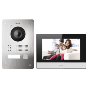 HiLook 2-wire digital IP video intercom kit for villa or house, only one call button HA-KIT-PY2