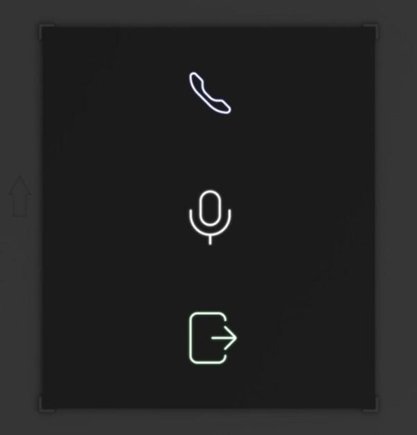 Hikvision Gen2 DS-KD-IN Video Intercom Indicator Module