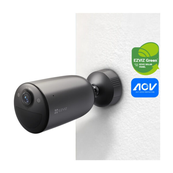 EZVIZ CS-EB3 4G (2K), 3MP Camera, 2.8mm Lens, F1.6, 130° Diagonal, IR 15m, Color Night Vision, 4G