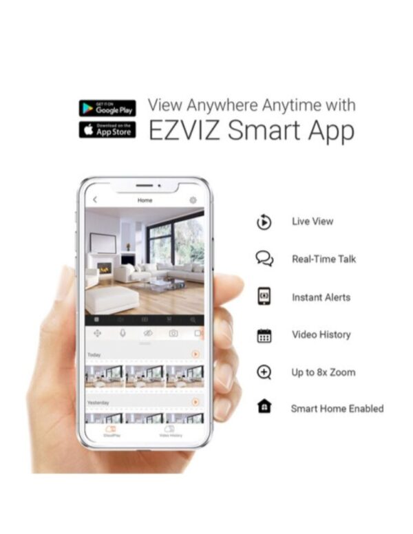 Ezviz C3N 2MP 4mm Outdoor WiFi Bullet Spotlight Camera - Image 6