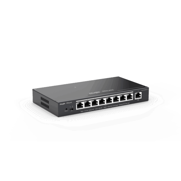 Ruijie Reyee 9-Port Gigabit Smart Cloud Mananged PoE Switch RG-ES209GC-P