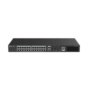 Ruijie 28-Port Gigabit Smart Cloud Managed PoE Switch with 2 SFP Ports RG-ES228GS-P