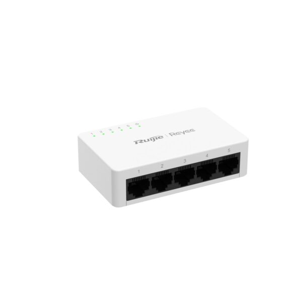 RG-ES05G-L, 5-Port 10/100/1000 Mbps Unmanaged Non-PoE Switch