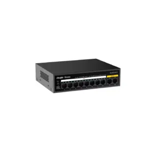 Ruijie 10-Port 10/100 Mbps Unmanaged PoE Switch RG-ES110F-P