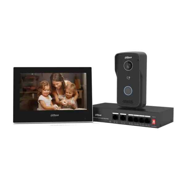 Dahua Intercom Kit, IP Villa Door Station with Reader and Smartphone App