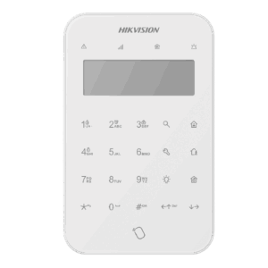 Hikvision DS-PK1-LT-WB AX Pro Wireless Keypad, LCD Screen