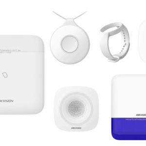 Hikvision AX PRO Duress Alarm Security Kit – Control Panel, Panic Buttons & Sirens