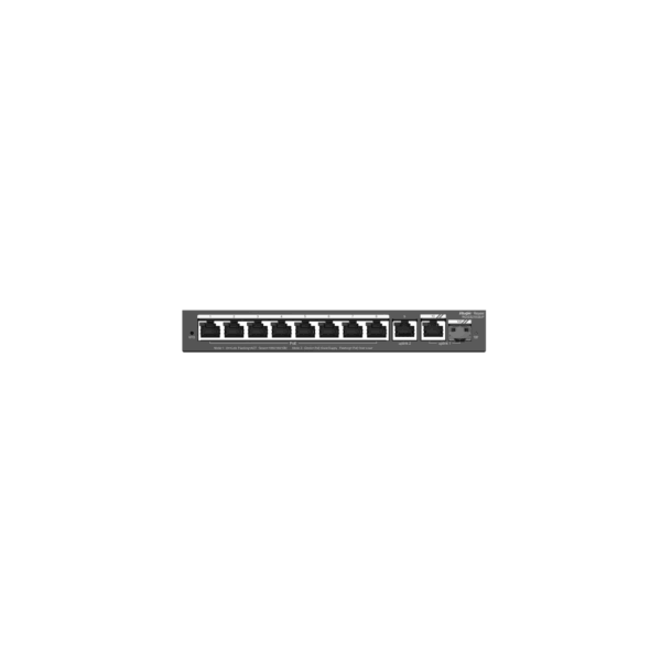 Ruijie 10-Port Gigabit Smart Cloud Managed PoE Switch RG-ES210GS-P