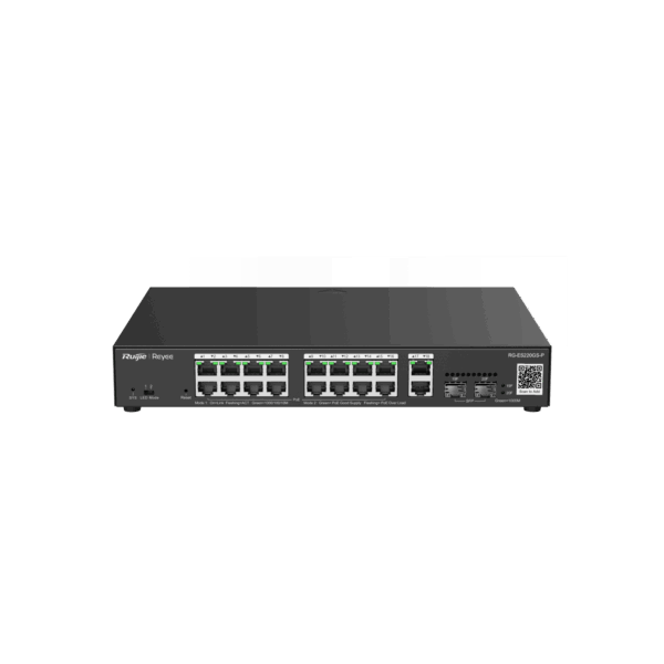 Ruijie 20-Port Gigabit Smart Cloud Managed PoE Switch RG-ES220GS-P