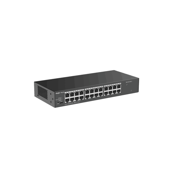 RG-ES124G-L, 24-Port 10/100/1000 Mbps Unmanaged Non-PoE Switch
