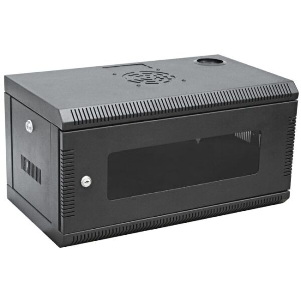 4RU 19'' Wall Mount Cabinet. W600 x D450mm x H280mm