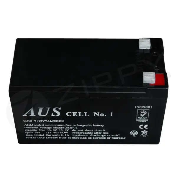 Bosch Alam 12V 7Ah Rechargeable Lead Acid Backup Battery – BA006, BA12-7T1 for Solution Panel - Image 3