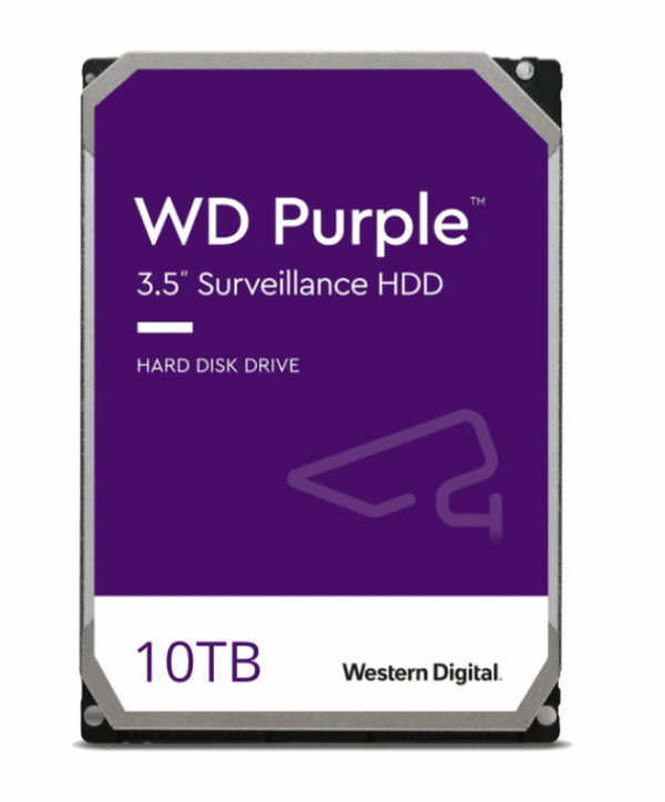 10TB HDD – Purple Surveillance Hard Drive for DVRs & NVR