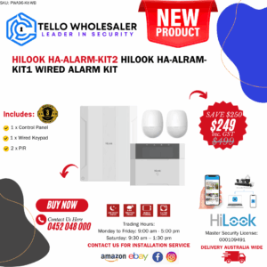 HiLook HA-ALRAM-KIT1 Wired Alarm Kit