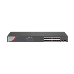 HiLook NS-0518P-125 Reliable 16 Port Gigabit Unmanaged PoE Switch