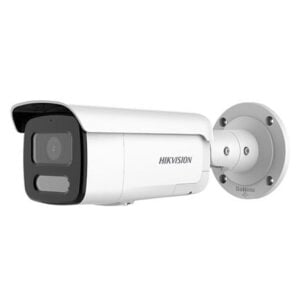 Hikvision DS-2CD2T47G2-LSU/SL 4 MP ColorVu Strobe Light and Audible Warning Fixed Bullet IP Camera