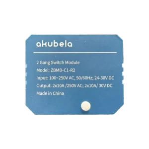 Akubela 2 Gang Zigbee Switch Module ZBMD-C1-R2