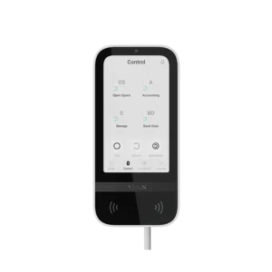 AJAX SUPERIOR FIBRA KEYPAD TOUCHSCREEN WHITE AJAX#81718