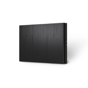 Konec Smart Switch Floating Button 3G Brushed Metal Black