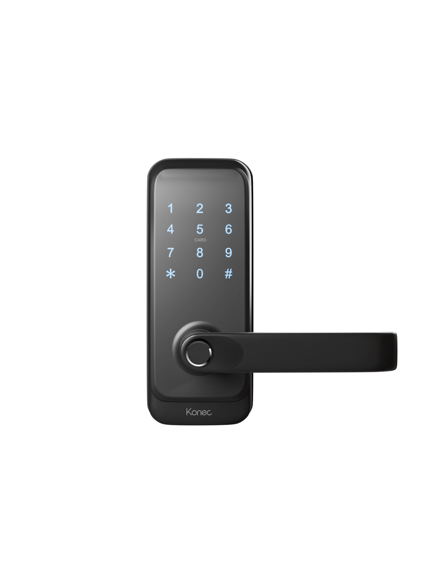 Konec Smart Lock H15B BT Black(Fire Rating:120M/30M) - Zigbee