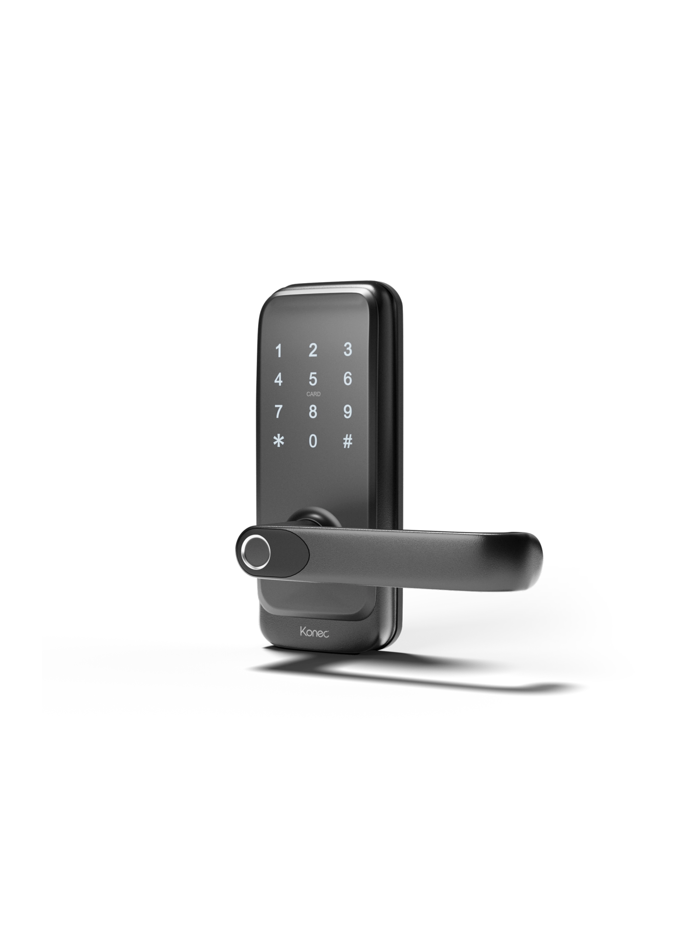 Konec Smart Lock H15B BT Black(Fire Rating:120M/30M) - Zigbee - Image 2